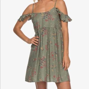 NWT Roxy Do It My Way Strappy Dress Sundress Size Small Ruffle Sleeve Size Small